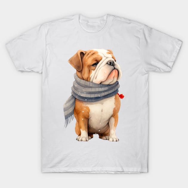 Winter dog T-Shirt by piscoletters